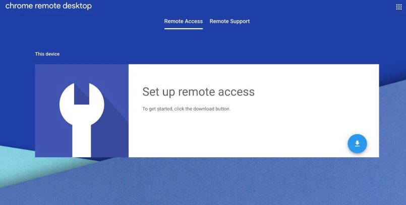 ​   Chrome Remote Desktop
